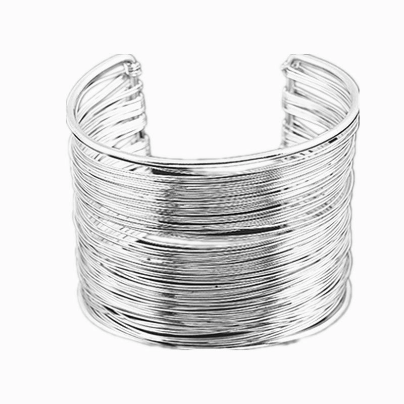 Wholesale Vintage Exaggerated Metal Open Bracelet