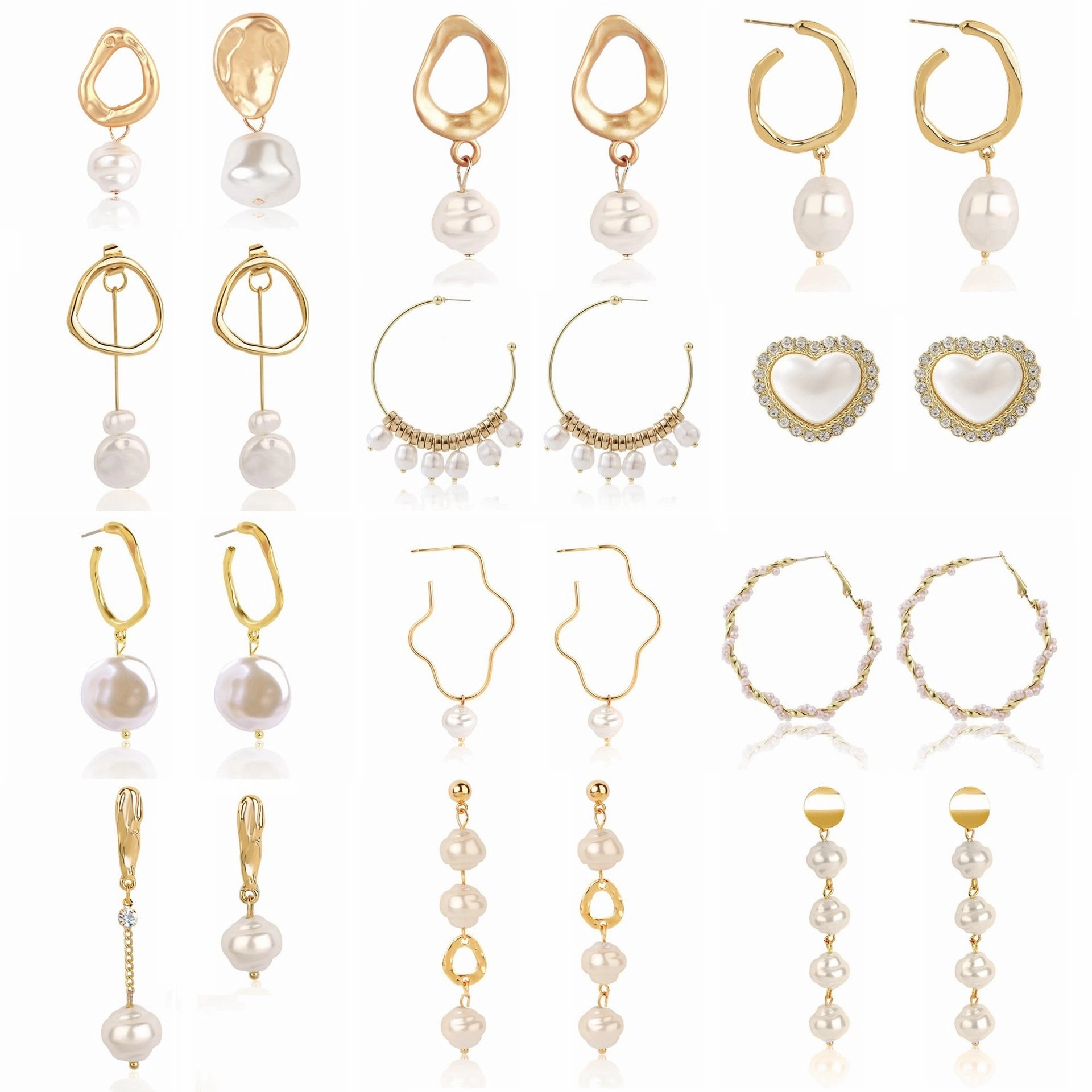 Wholesale Vintage Freshwater Pearl Earrings