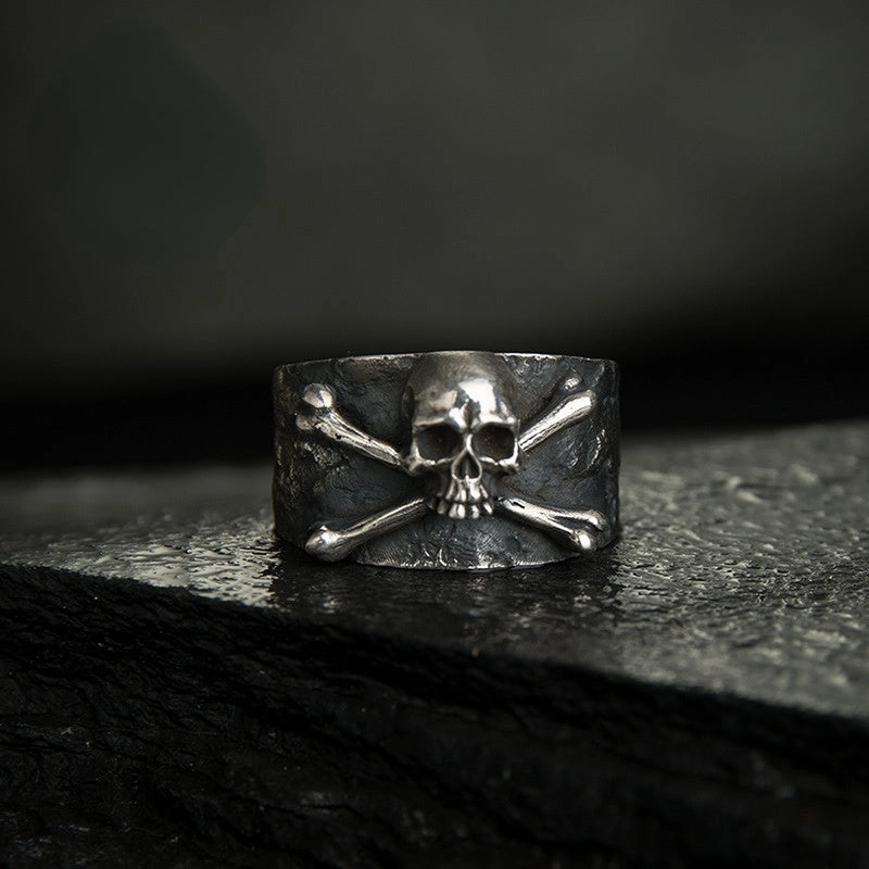 Wholesale Vintage Goth Theme Skull Alloy Rings