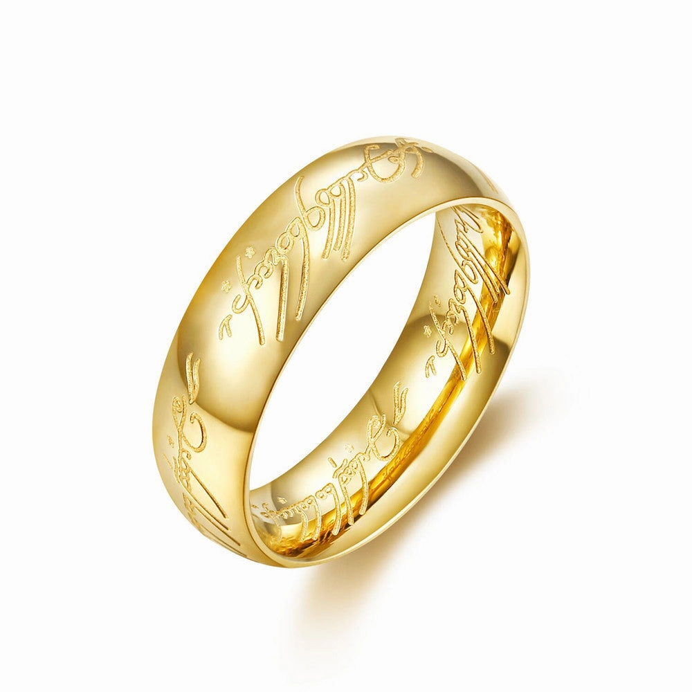 Wholesale Vintage magic ring titanium steel men's ring