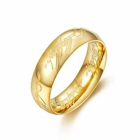 Wholesale Vintage magic ring titanium steel men's ring