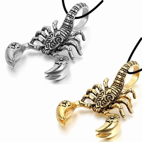 Wholesale Vintage Men's Necklace Scorpion King Clavicle Chain