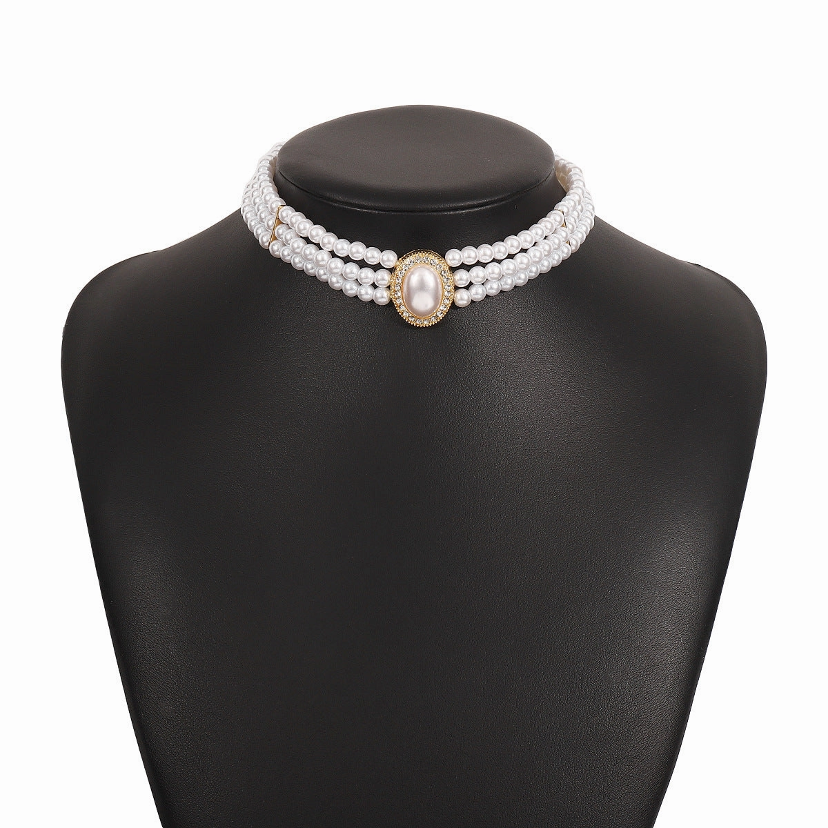 Wholesale Vintage Multi-layer Pearl Necklace