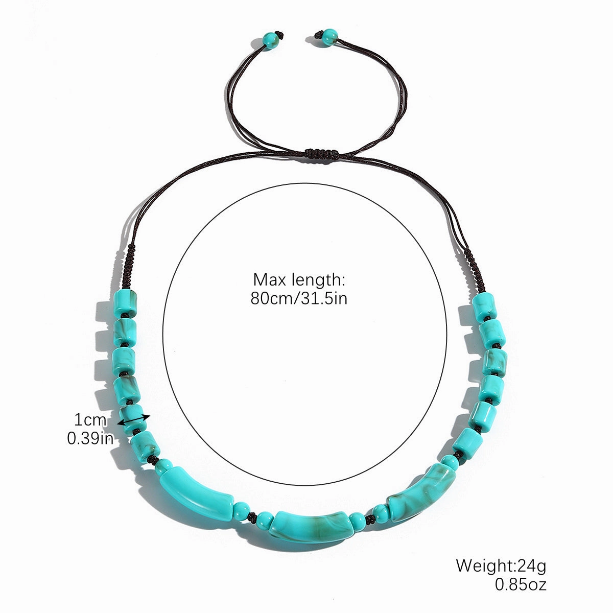 Wholesale Vintage Pearl Turquoise Handmade Beaded Necklace