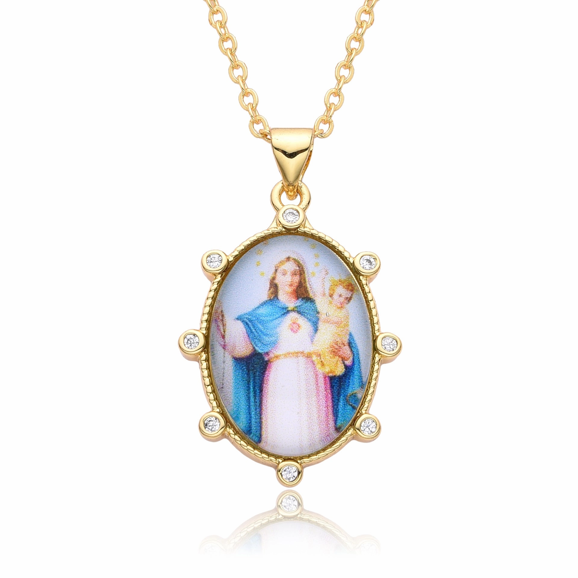 Wholesale Vintage Portrait Necklace