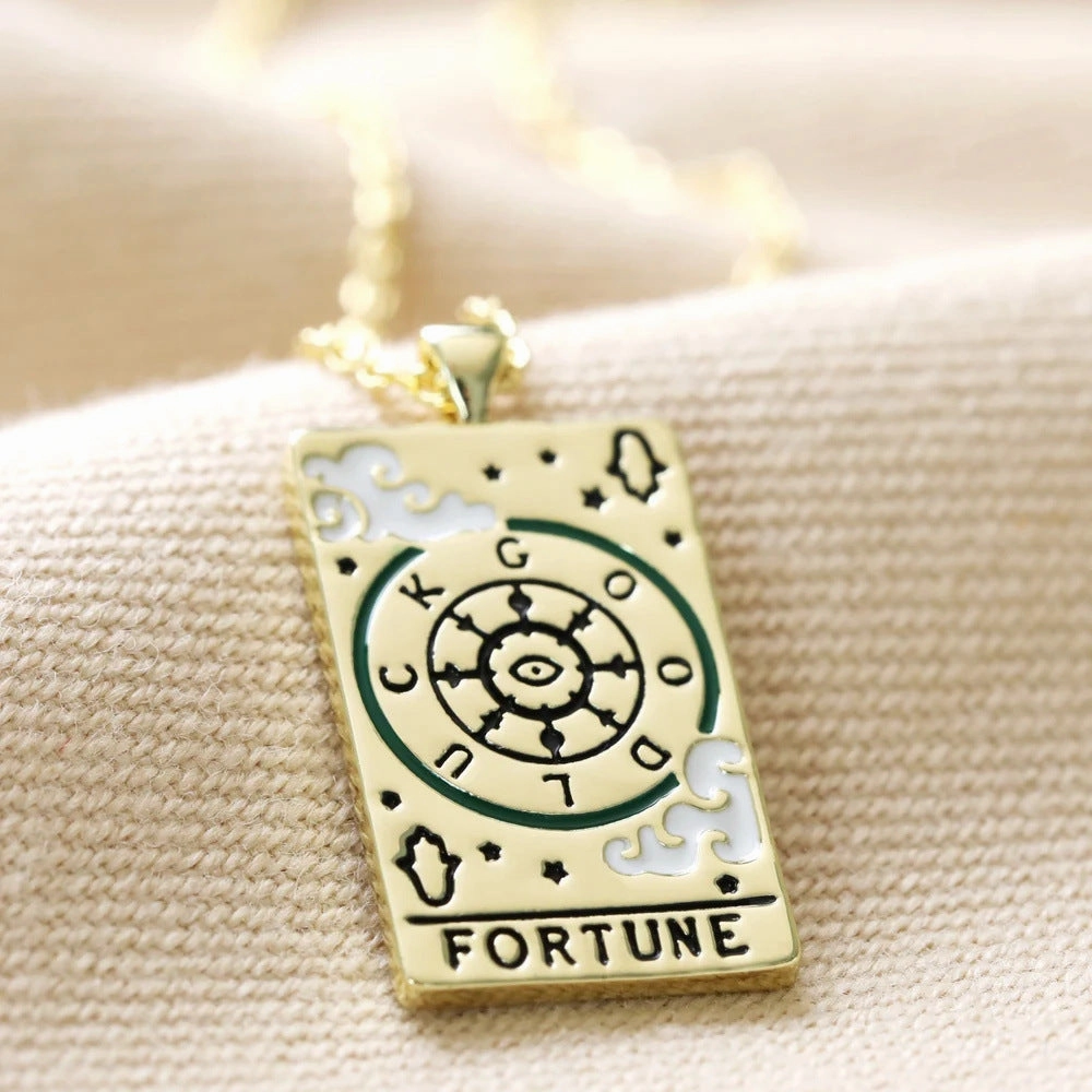 Wholesale Vintage Star Sun Moon Gold Plated Necklace