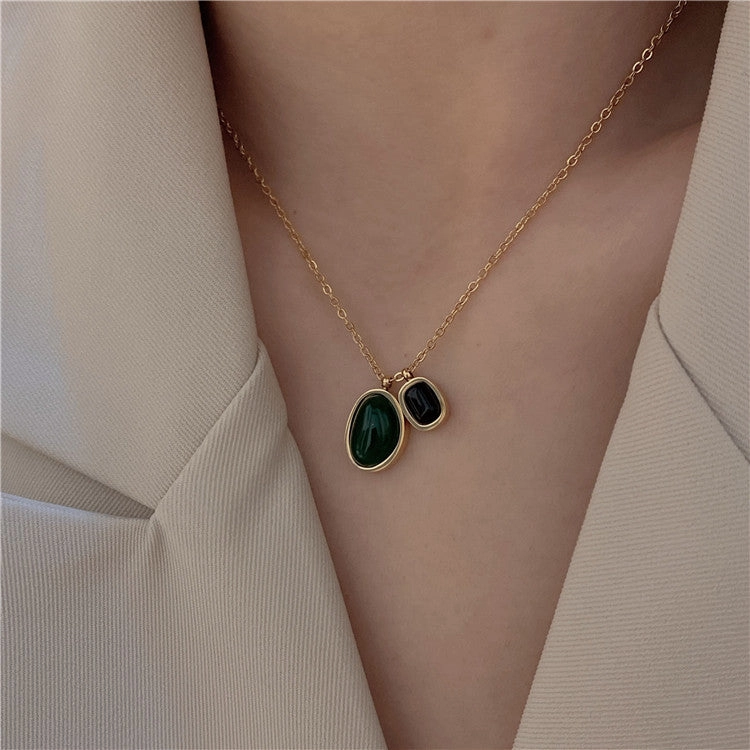 Wholesale Vintage Sunflower Titanium Steel Necklaces