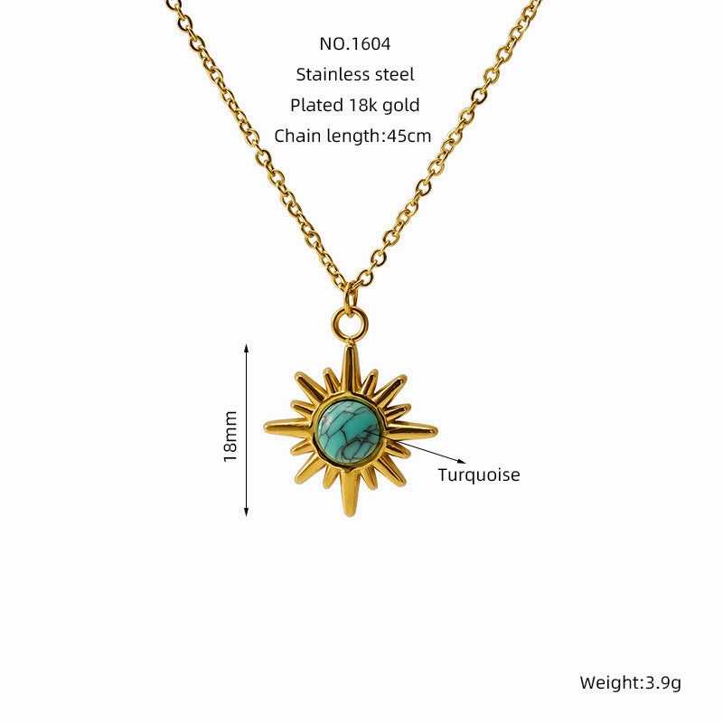 Wholesale Vintage turquoise clavicle necklace