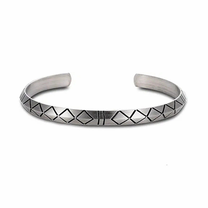 Wholesale Vintage Viking Pattern Adjustable Men's Bracelet