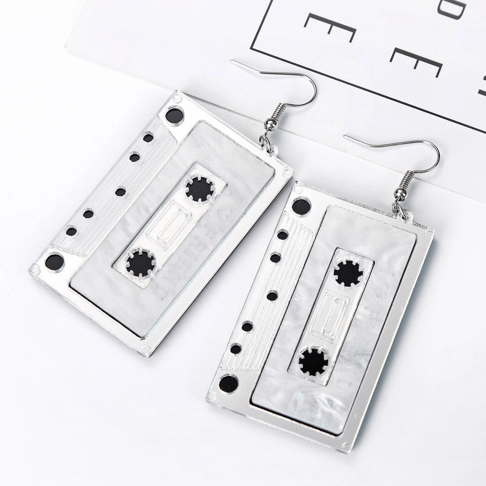 Wholesale Vinyl Round Acrylic Ear Studs