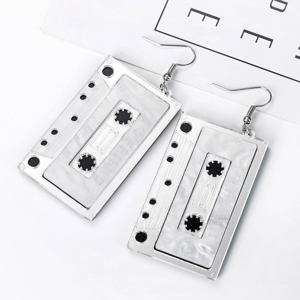 Wholesale Vinyl Round Acrylic Ear Studs