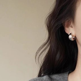 Wholesale Water drop earrings for women French fashion ins style earrings