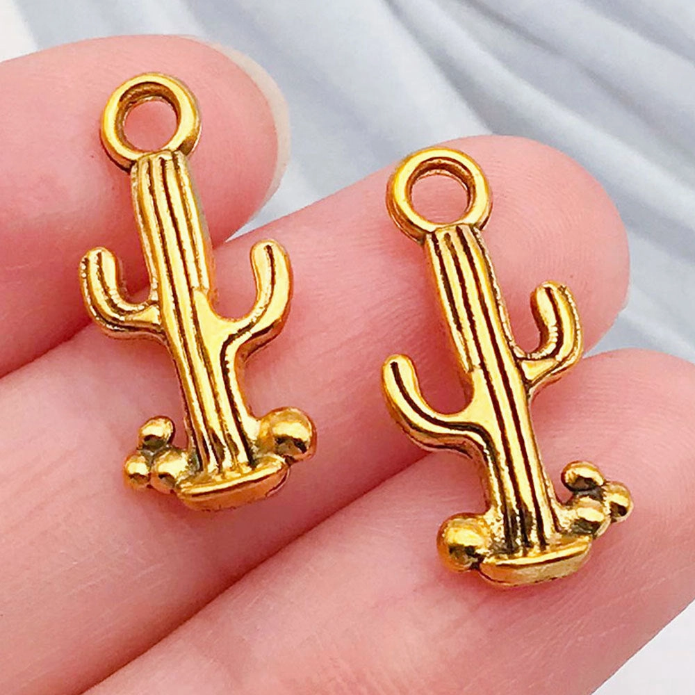 Wholesale Western Cowboy DIY Alloy Boots Gun Cactus Necklace Pendant Accessories