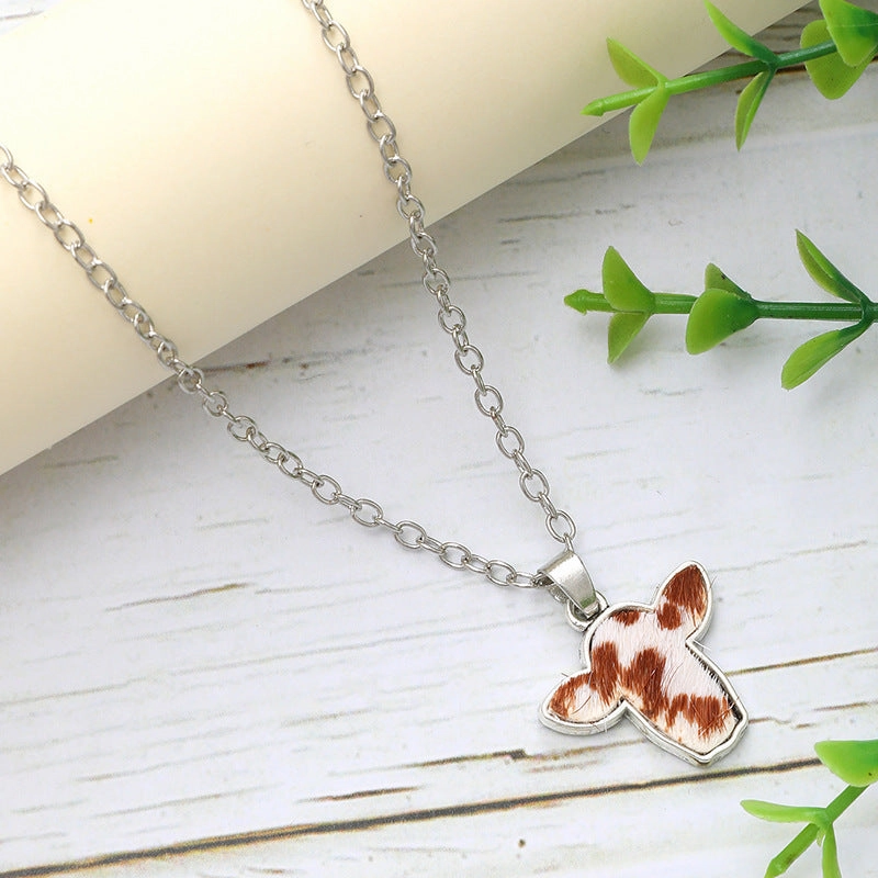 Wholesale Western Style Mini Bull Head Jewelry Necklace