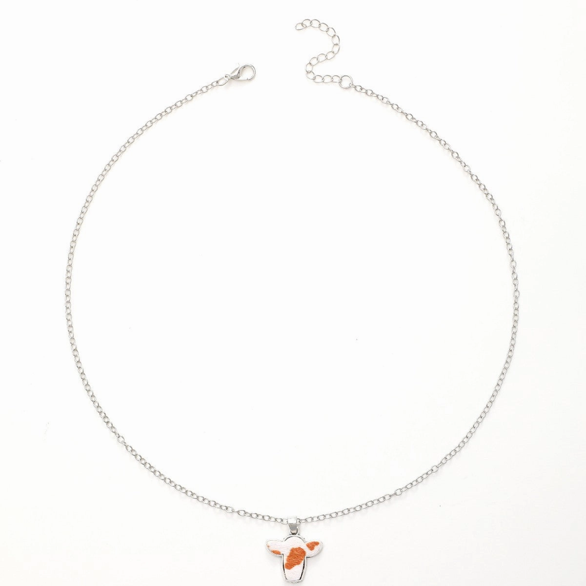 Wholesale Western Style Mini Bull Head Jewelry Necklace