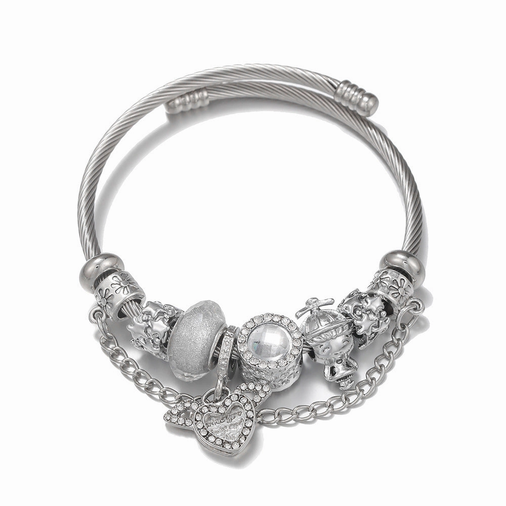Wholesale White Fairy Cupid Love Bracelet