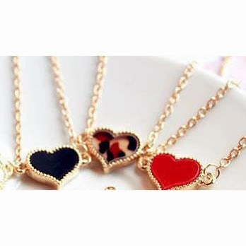 Wholesale White Four Leaf Clover Heart Love Bracelet