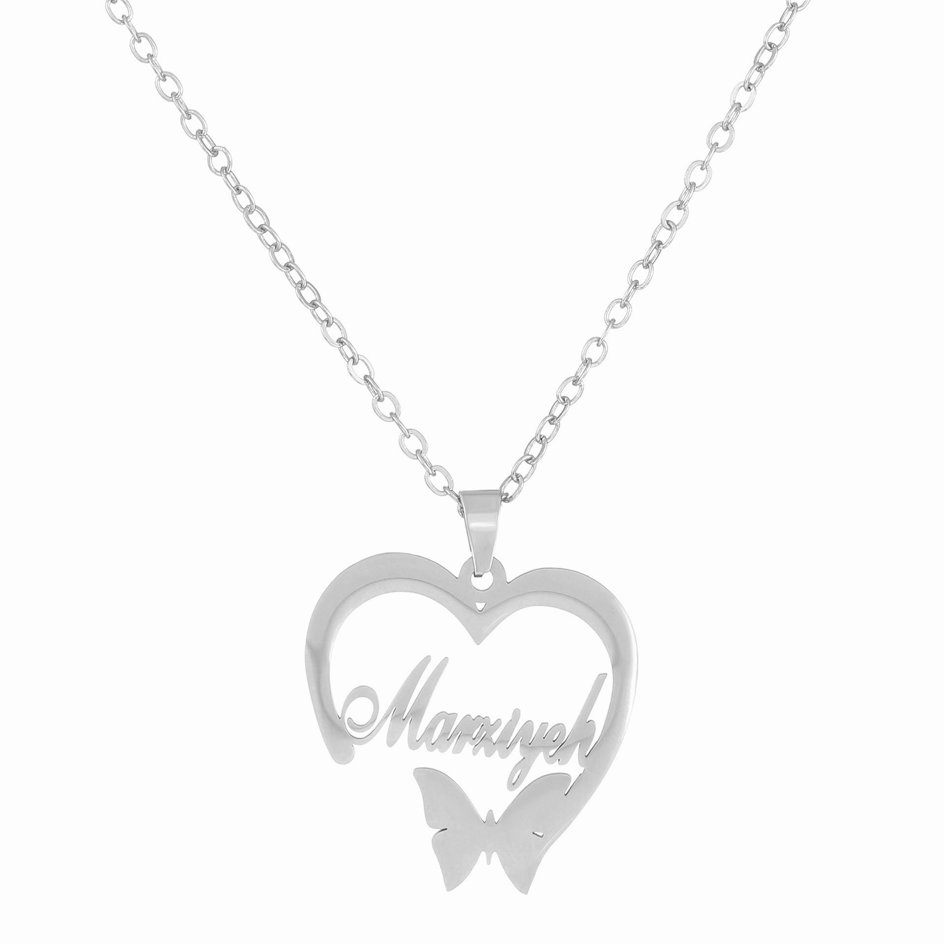 Wholesale Wholesale love hollow peach heart clavicle necklace