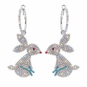 Wholesale Wholesale rabbit clip earrings