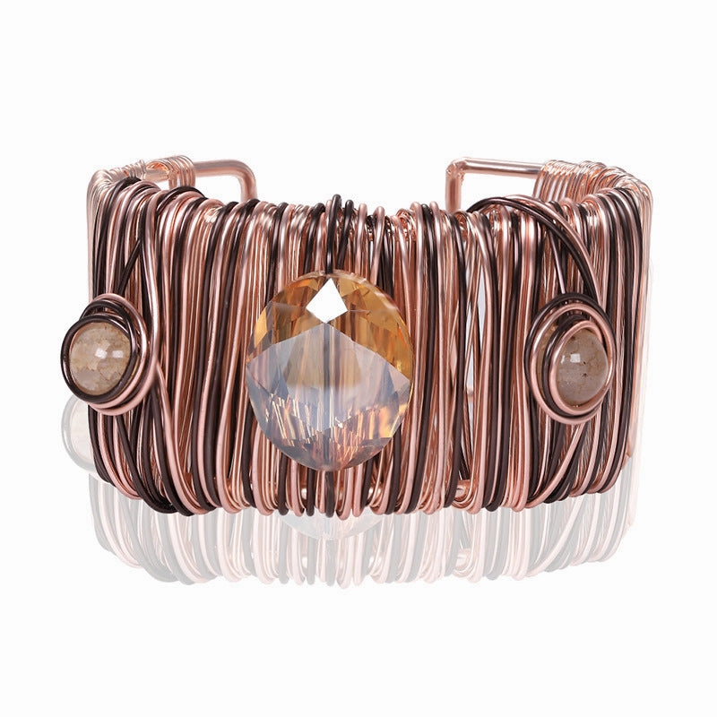 Wholesale Wide Diamond Bracelet