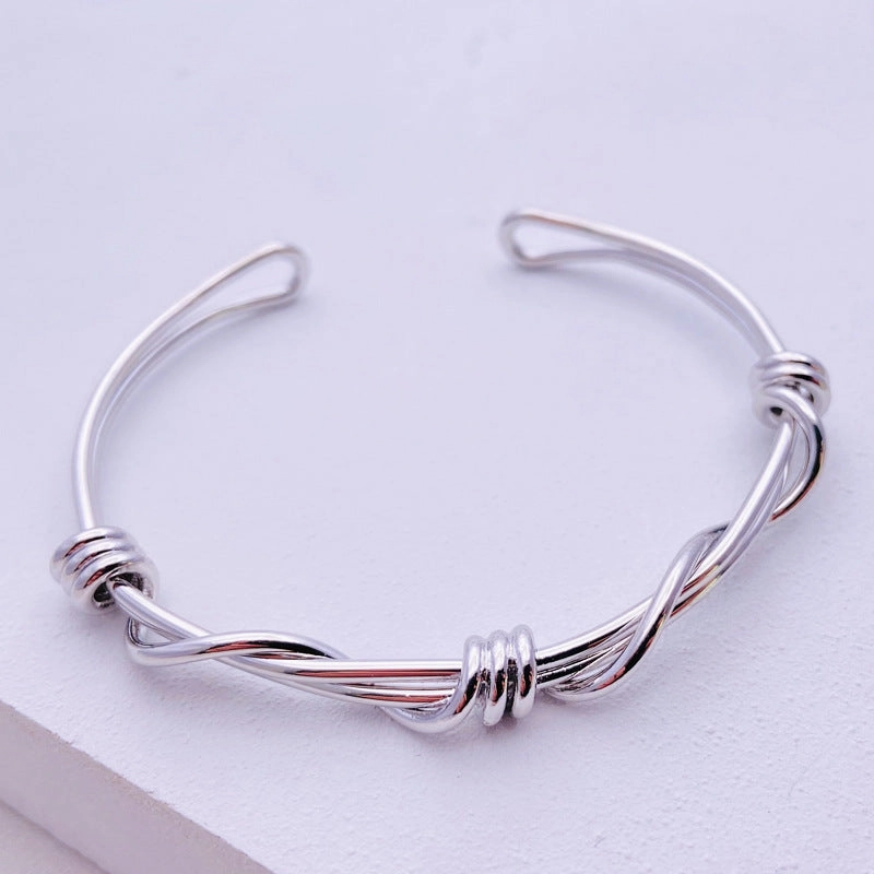Wholesale Wrapped Knotted Vintage Copper Bracelets