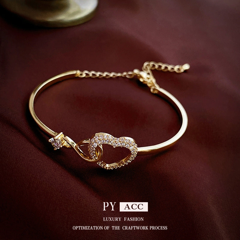 Wholesale Zircon Geometric Bracelet