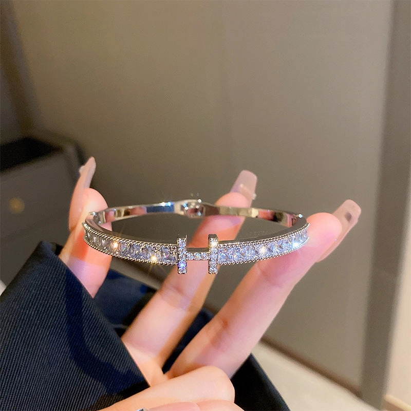 Wholesale Zircon Geometric Bracelet