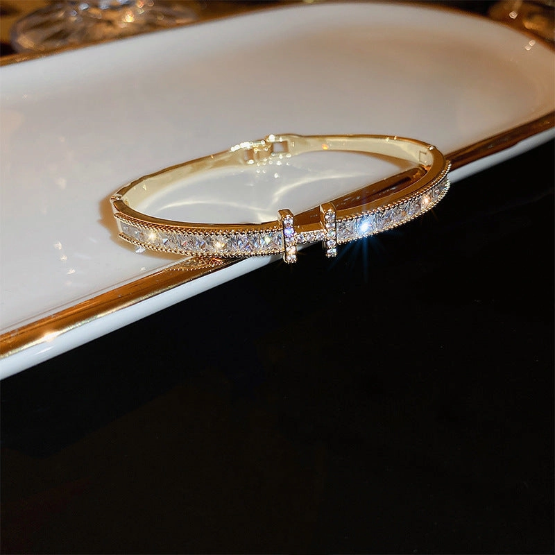 Wholesale Zircon Geometric Bracelet