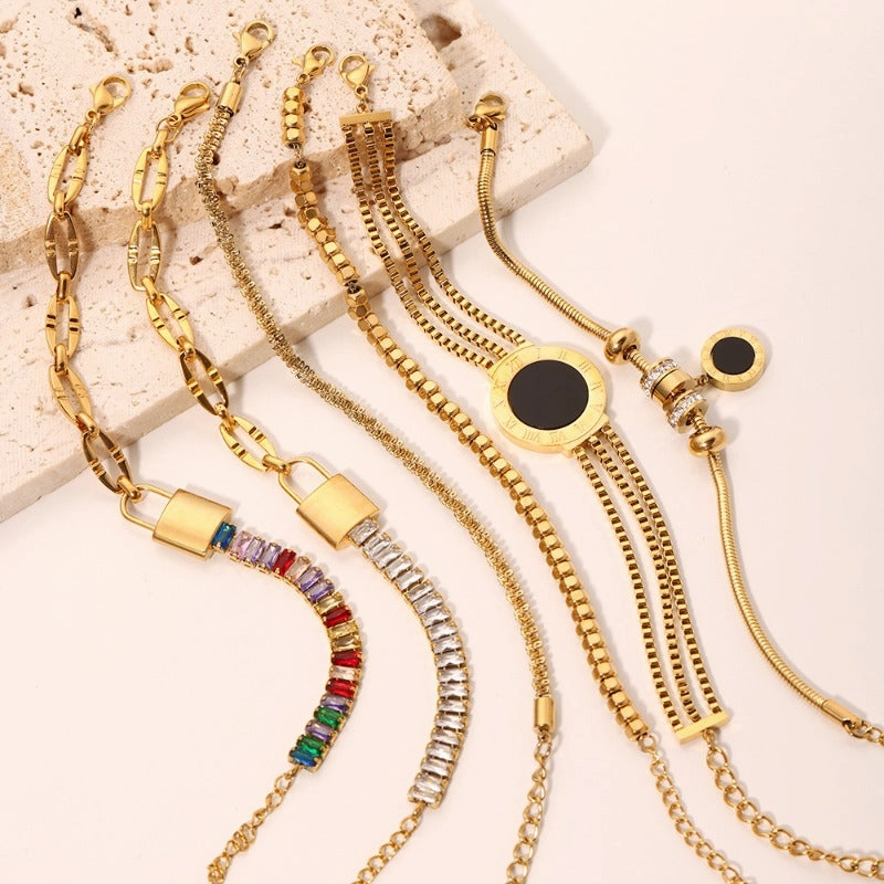 Wholesale Zircon Vintage Non-fading Bracelet